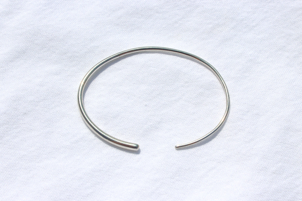 SWIRL CUFF, silver