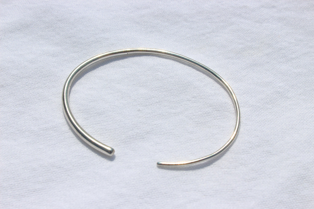SWIRL CUFF, silver