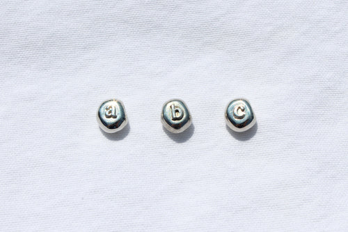 ALPHA PEBBLE, silver