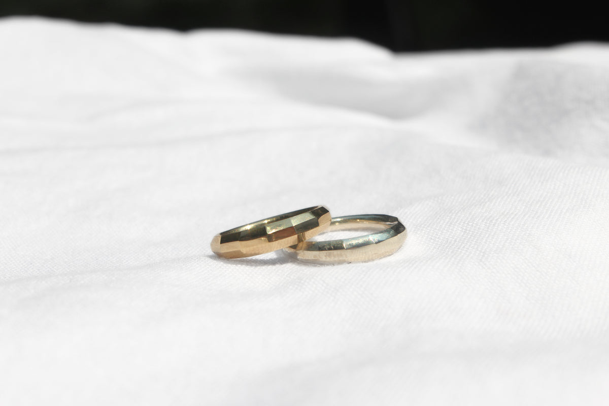 STACKER DISCO RING, silver