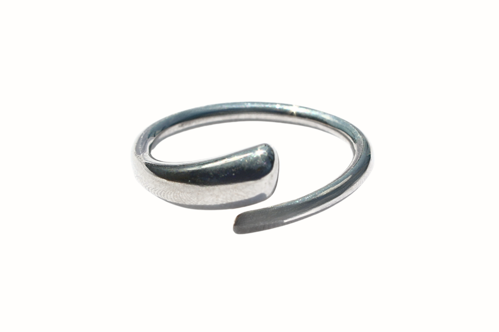 SWIRL RING, silver