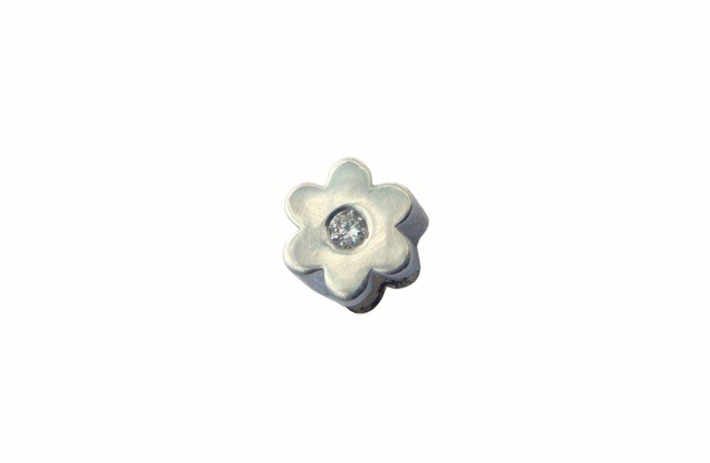DAISY CHARM, silver